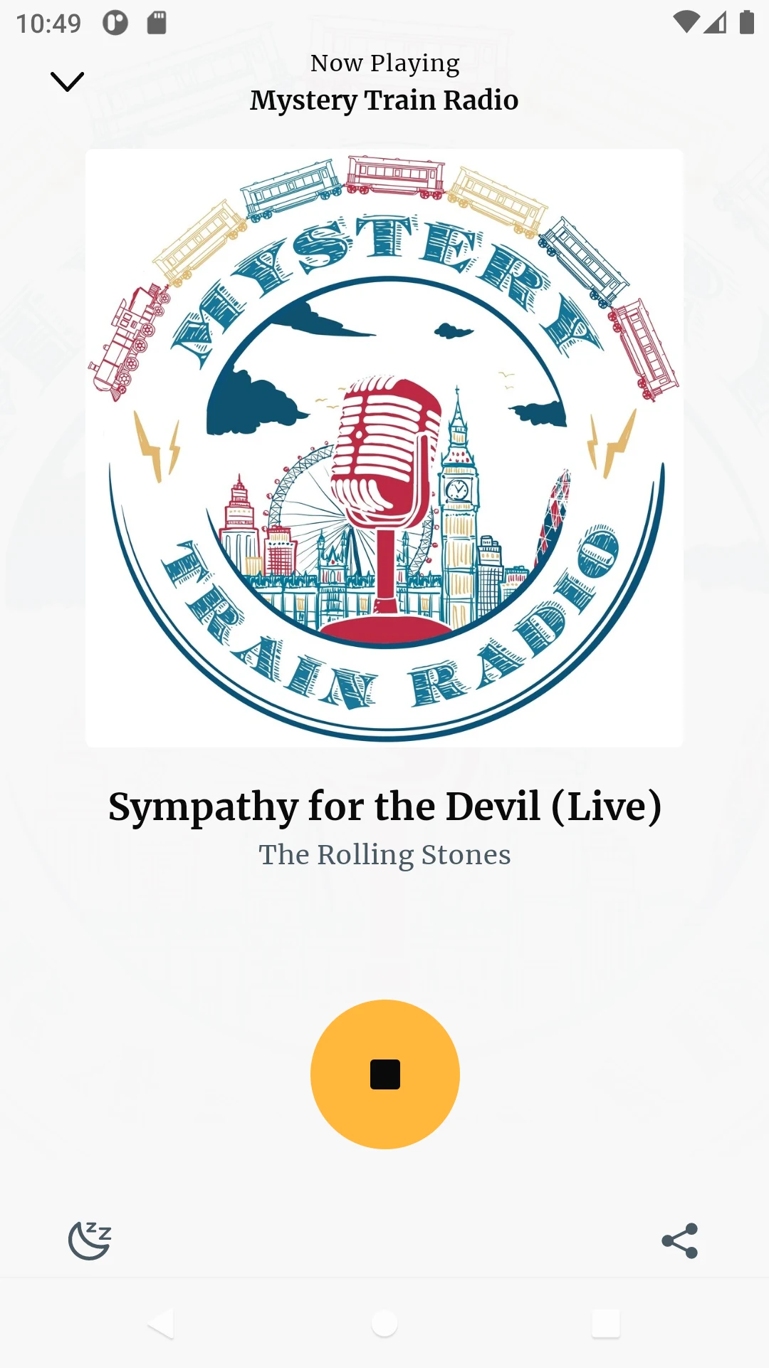 Mystery Train Radio screenshot